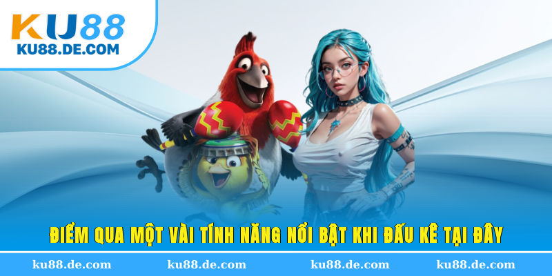 Điểm qua một vài tính năng nổi bật khi đấu kê tại đây